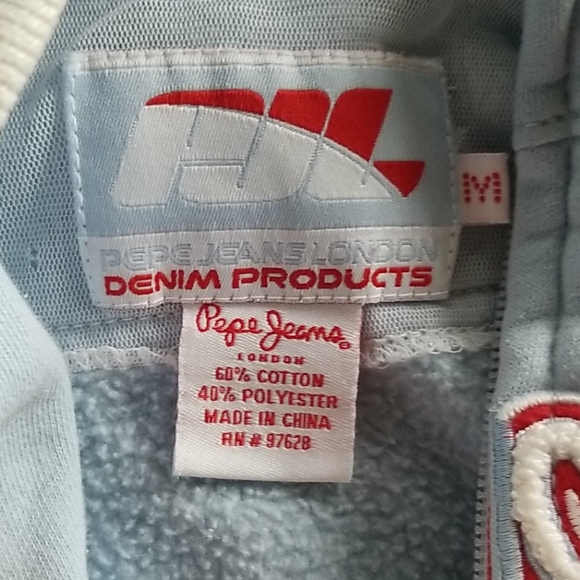 Pepe Jeans Zip Up Hoodie - Picture 2 of 6